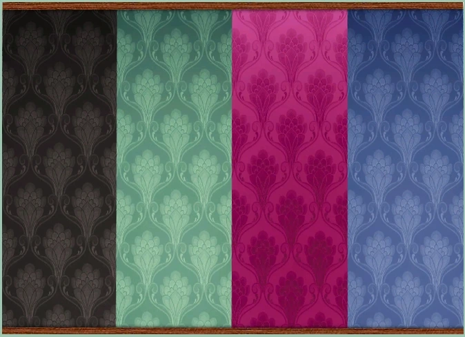 damask 2 wall set by lidiqnata sims 2